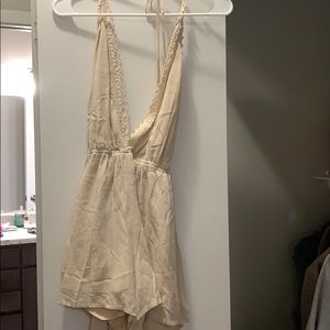 Halter top romper